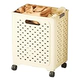 Dites adieu aux vêtements sales éparpillés! Ce panier à linge garde votre maison propre et bien rangée grâce à sa grande capacité de rangement compacte