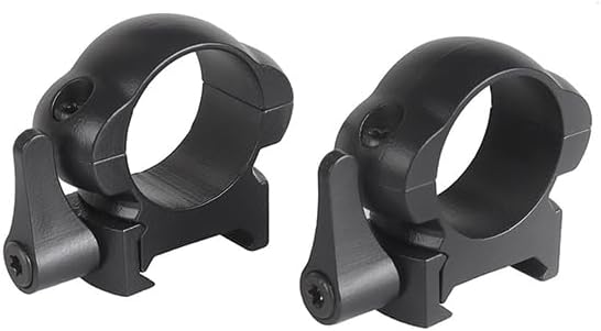Tacgle 25.4mm Quick Release Steel Optic Sight Mounting High Medium Low Profile Picatinny Scope Rings
