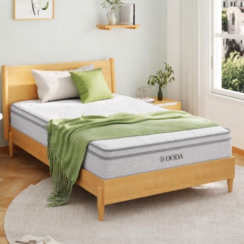 dormidarte Colchón 150x190 cm Muelles Ensacados y Viscoelástica, Colchones 150 x 190 Firmeza Alta Extrafirme 25 cm, Híbrido, Refuerzo Perimetral, Fabricado en España