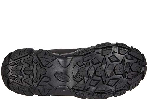 Thorogood Crosstrex Mid Waterproof Hiking Boots for Men - Lightweight Black Leather and Mesh with Safety Toe, Comfort Insole, and Athletic Traction Outsole3