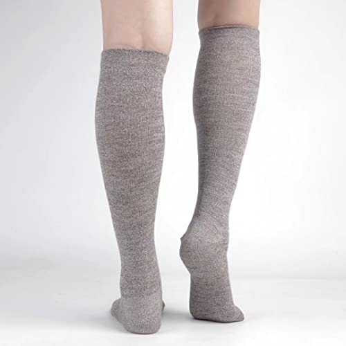 Image of ja vie 80% Merino Wool Ultra Soft 15-20mmHg Graduated Compression Socks for Women & Men