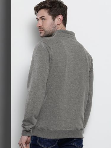 Image of The Indian Garage Co Men's Polyester Hooded Neck Sweat Shirt