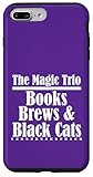 trio peg perego book plus 51 geo Installazione facile The Magic Trio Books Brews & Black Cats Accogliente tè alla caffeina Custodia per iPhone 7 Plus/8 Plus