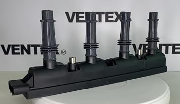 VENTEX® Ignition Coil Pack VXS1701 Compatible with Vauxhall Corsa 2010-2019 1.2 1.4 Astra Mokka