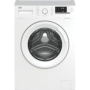 Beko – WUX71232WI-IT – wasmachine standaard 7 kg, 1200 rpm, 15 programma’s, Smart Touch Display – wit, 60 x 49 x 84 cm