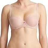Die nahtlosen Cups aus feiner Mikrofaser tragen sich wie eine zweite Haut und zeichnen sich unter Kleidung nicht ab