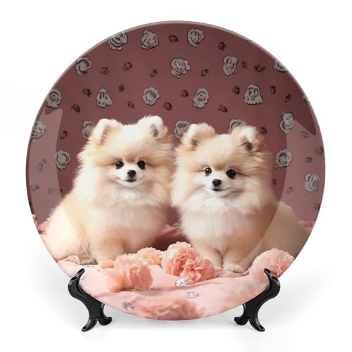 Plato Decorativo Bone China Estilo Chino 7 pulgadas miniatura 1