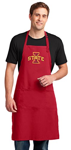 Broad Bay Large Iowa State Apron Mens Apron or Womens - Top Iowa State University Gift for Him