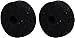 A-xctoe Round Soft Black Cymbal Stand Felt Washer Replacement for Drum Set of 20