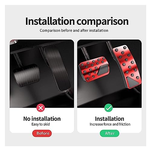 AT freno a gas for pedale auto in acciaio