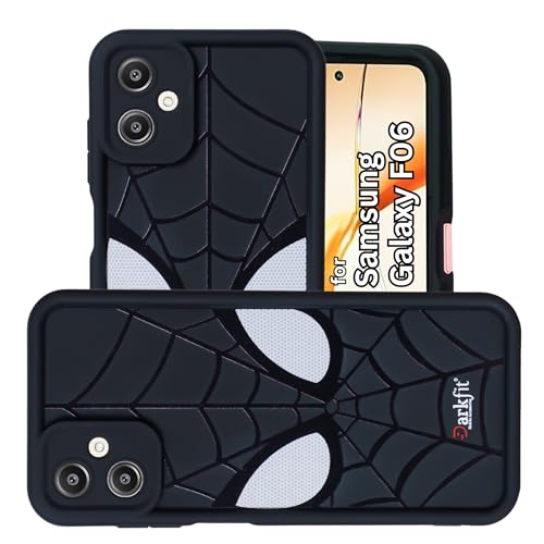 Image of DARKFIT Back Case Cover Compatible for Samsung Galaxy F06 | Silicone Case | Camera & Body Protection| Shock Proof | for Samsung Galaxy F06 | Color Black