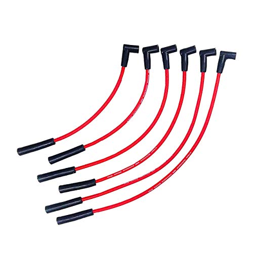 A-Team Performance Red Silicone Spark Plug Wires #TOP11