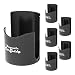 Master Magnetics - Black Magnetic Cup Caddy, Organizer Magnet for Bottles, Screwdrivers, Pencils 3.5" Length, 3.5" Width, 4.625" Height, Black (Pack of 6), 07583X6