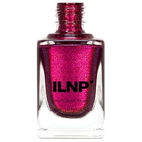 ILNP Showstopper - Vivid Magenta Shimmer Nail Polish Cover