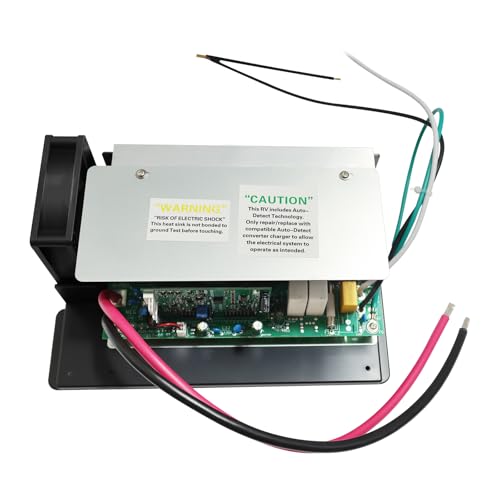 WF-8955-MBA, 55 Amp Power Converter - Smart 3-Stage Charger for RV Lead-Acid Batteries, Replacement for WF-8955PEC, Also Compatible with WF-8955-AD-MBA Models