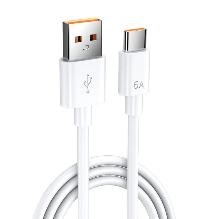 Cable USB Tipo C, Paquete Con 5 Unidades, 6 Pies, Carga