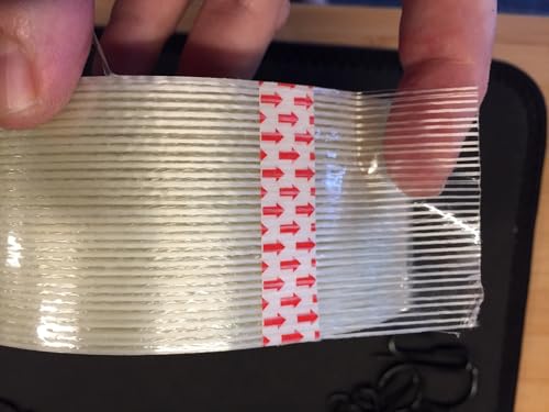 skycabin 補修テープ ファイバーテープ ガラス繊維製 防水テープ 強粘着 雨傘 寝袋 テント補修 耐摩耗性 応急処理 梱包堅牢パッケージ 台風災害 ガラス飛散 防止防災 屋外 アウトドア L50m*W5cm補修