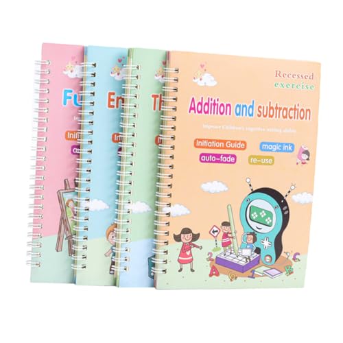 CIYODO 英語の手書き練習用グルーヴ字帖 向け硬筆コピーブック 書道興味促進 プレ幼児書き方学習ツール 耐久性良好