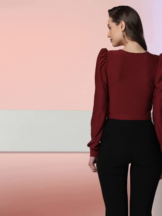 Image of Selvia Women's Spandex Crop Top