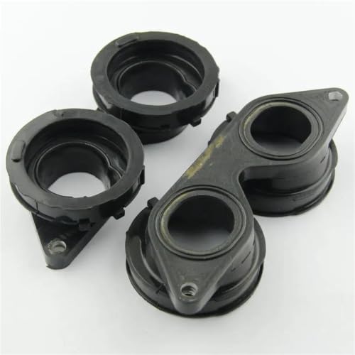 Carburador colector adaptador de interfaz de goma de admisión para Yamaha FZ6 FZ6R 5