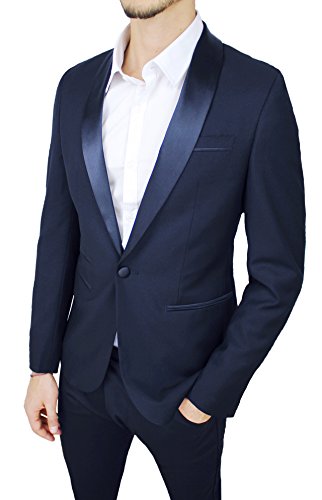 Blouson homme bleu pour les sorties urbaines et week-ends XXL