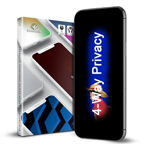 Image of Supershieldz NeoGuard True 360 Privacy Tempered Glass Screen Protector Guard for iPhone 11 Pro /Xs /X, 9H Hardness, Anti-Static, Case-Friendly, Easy Installation Kit - 1 Pack