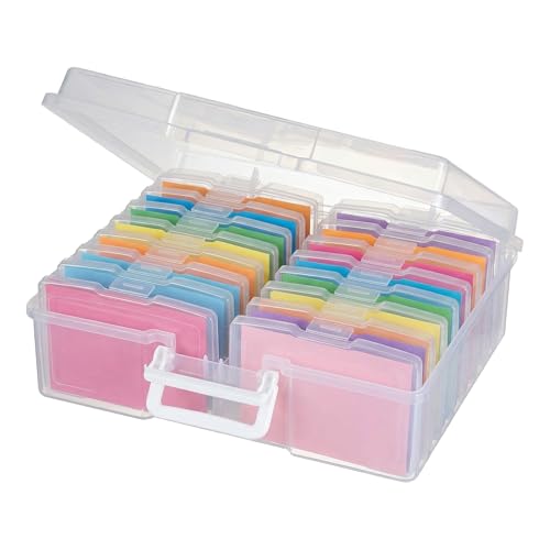 novelinks Transparent 4' x 6' Photo Cases and Clear Craft...