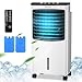 RELAX4LIFE 3 in 1 Ventilatore a Ghiaccio con Serbatoio Acqua 8L, 3 Modalità e 3...