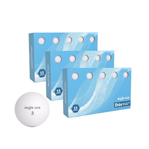 Eagle Ace™️ Drive Golf Balls-2 Layers-Maximum Distance,Optimal Spin Control (2024 Version
