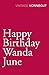 Happy Birthday Wanda June