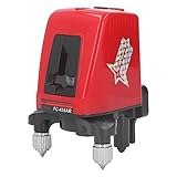 MasYosh Selbstnivellierendes Laserwerkzeug, Kreuzlinien-Nivelliergerät mit Rotem Strahl und...