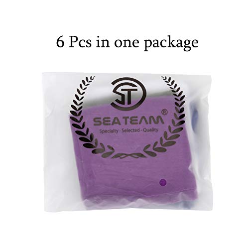 Sea Team 6-Pack Surtido 18 en 1 Versátil Fibra de poliéster Deportes y Sombreros Casuales - Se Pueden Usar como Polainas para el Cuello, pañuelos, pasamontañas y más