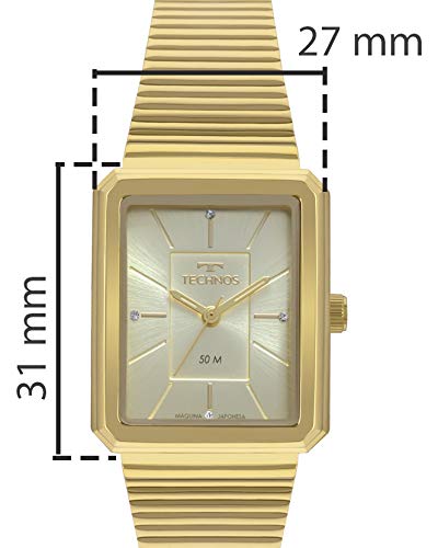 Relógio Technos, Pulseira de Aço, Feminino, Multicolorido