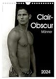 Clair-Obscur men 2024 (Wall Calendar 2024 DIN A4 Portrait), CALVENDO 12 Month Wall Calendar