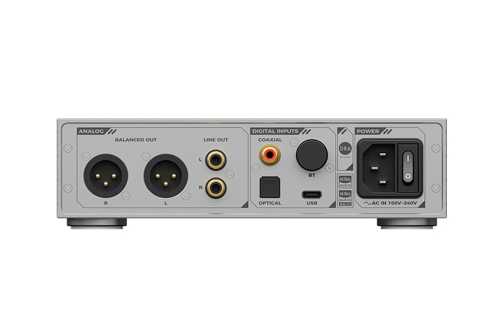 Fanmusic D&A Alpha ES9039Q2M Décodeur DAC et casque de bureau entièrement équilibré
