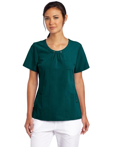 Dickies Women's Xtreme Stretch Junior Fit Scoop Neck