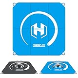 STARTRC Drone Landing Pad, Universal Waterproof Portable Fast-Foldable Helipad for Mini 5 Pro/4/3/2 SE/4K/DJI Neo/Flip/Mavic 3/RC Quadcopters (Sky blue-gray, 22-inch/55cm)