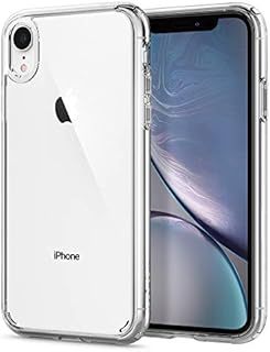 Spigen Ultra Hybrid [Anti-Yellowing PC Back] [Military Grade] Designed for iPhone XR Case, 6.1 inch Cover - Crystal Clear