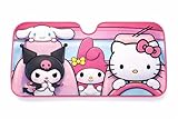 Hello Kitty Car Shade | Hello Kitty Sunshade Car | Carshade Auto Front Windshield Kawaii Kitty Sunshade | 58