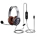 Produktbild emaiker USB Headset mit Geräuschunterdrückung Mikrofon,Telefon Headset für Dragon Spracherkennung Sprachdiktierung. PC Kopfhörer für Callcenter,Büro, Arbeits, Skype Teams Zoom Jabber Konferenzen