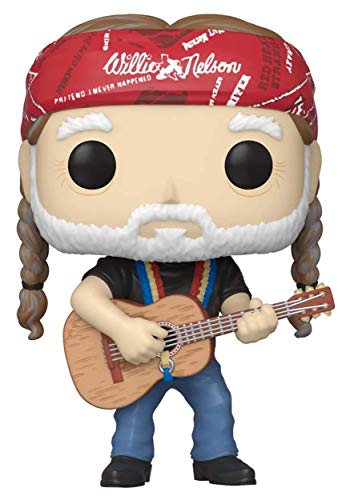 Funko Pop! Rocks: Willie Nelson, Multicolour, 3.75 inches