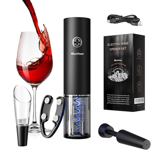 Marchpower Electric Wine Bottle Opener Set cover