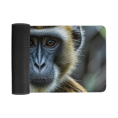 The Silent Monkey mouse pad gaming tamaño grande 60x30 cm miniatura 3