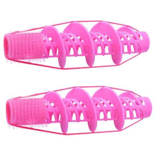 Healeved 2Pcs Flexible Hair Curlers Non Damaging Perm Rods for Women DIY Styling Tool for Hair Create Stylish Wavy Looks Suitable for All Hair Easy to Use
