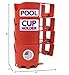 Storage Theory Pool Cup Holders – Clip-On Pool Cup Holder for Above Ground Pools - Fits Round Rails 2