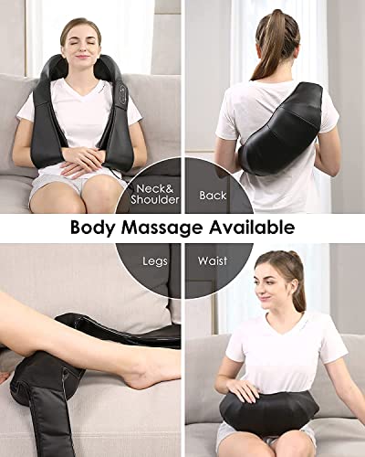 Massagegerät Elektrisch Nackenmassagegerät mit Wärmefunktion für Schulter Nacken Rücken Shiatsu Massagegeräte 3D-Rotation Massage mit ideale Geschenke für Frauen/Männer, Vatertagsgeschenk - Image 7
