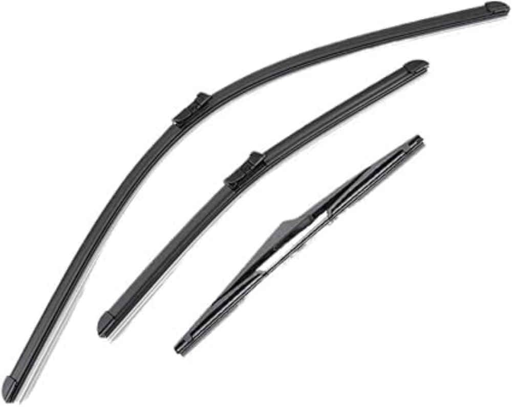NYSLDSCO Premium Exact Fit Windscreen Wiper Blades for Ford Kuga MK1 2008-2010 2011 2012 Durable Natural Rubber Easy Fit for a Quiet and Streak Free Wipe