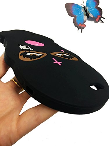 Verylulu Case For Apple Iphone 6 And Iphone 6S (4.7") Goon Thug Life 3D Cute Cartoon Big Eyes Woman Face Masked Teared Girls Jesus Christian Cross Coque Soft Silicone Phone Case Cover Protective #TOP5