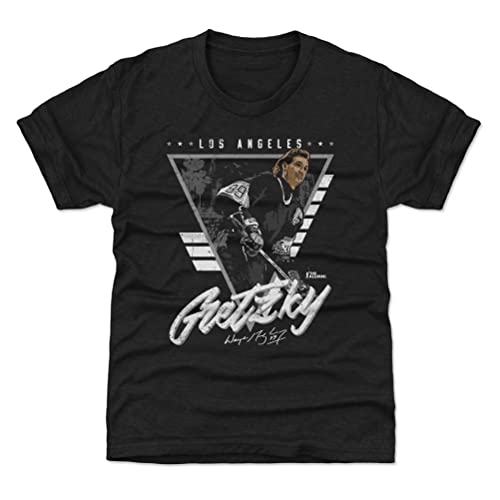 500 LEVEL Wayne Gretzky Kids Shirt - Wayne Gretzky Los Angeles Triangle Retro