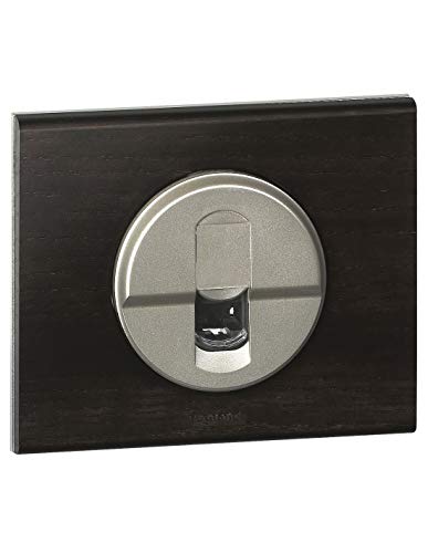 Plaque Legrand Céliane wengé de 4 à 5 modules pour sublimer la décoration de votre salon